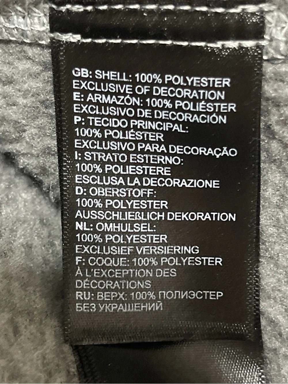 The North Face Leo Gordon Lyon’s Fleece Gray Quarter Zip Men’s Sz Large